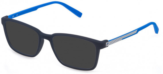 Fila VFI121 sunglasses in Rubberized Blue