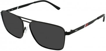 Fila VFI009 sunglasses in Total Semi Matt Black