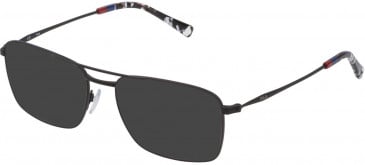 Fila VF9987 sunglasses in Total Semi Matt Black