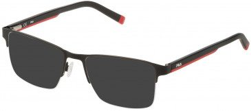 Fila VF9915 sunglasses in Total Semi Matt Black