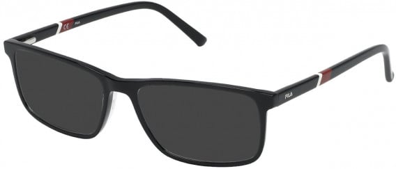 Fila VF9386 sunglasses in Shiny Black