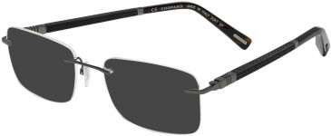 Chopard VCHF58 sunglasses in Shiny Gun