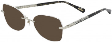 Chopard VCHF18S sunglasses in Shiny Light Gold