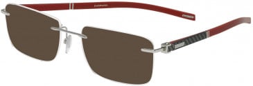 Chopard VCHD88 sunglasses in Shiny Full Palladium