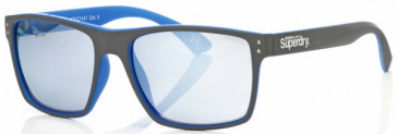 Superdry SDS-KOBE sunglasses in Matt Navy
