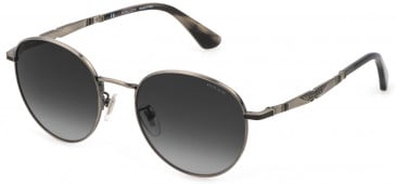 Police SPLE07N sunglasses in Shiny Antique Pewter