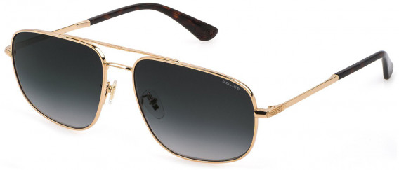 Police SPLE04 sunglasses in Shiny Total Rose Gold