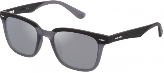 Police SPLE01 sunglasses in Matt Black/Grey