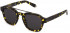 Police SPLC47 sunglasses in Shiny Pattern Brown Yellow