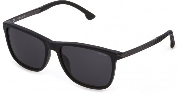 Police SPLC35 sunglasses in Matt/Sandblasted Black