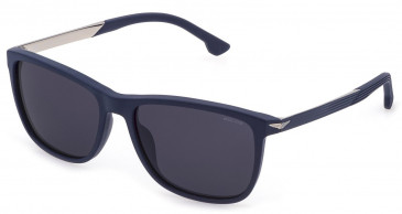 Police SPLC35 sunglasses in Matt Blue