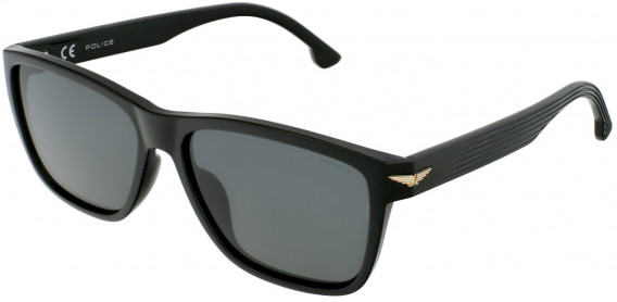 Police SPLB38E sunglasses in Total Shiny Black