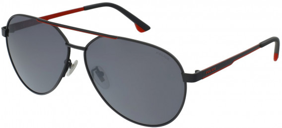 Police SPLB37 sunglasses in Total Semi Matt Grey