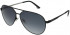 Police SPLB37 sunglasses in Total Semi Matt Black