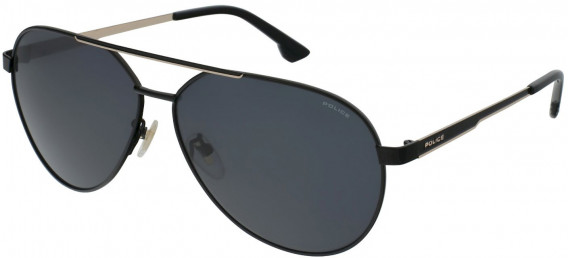 Police SPLB37 sunglasses in Shiny Black