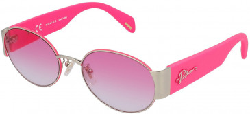 Police SPLA18 sunglasses in Shiny Light Gold