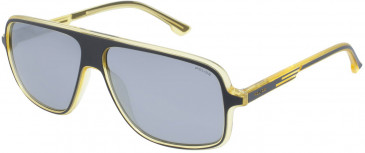 Police SPL961 sunglasses in Grey/Yellow
