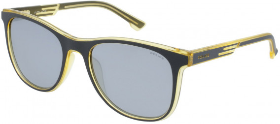 Police SPL960 sunglasses in Grey/Yellow