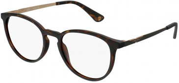Police VK087 kids glasses in Matt Dark Havana