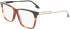 Victoria Beckham VB2631 glasses in Black/Tortoise
