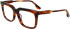 Victoria Beckham VB2628 glasses in Chocolate Smoke