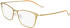 Pure P-5009 glasses in Matte Gold