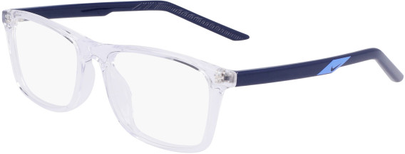 Nike NIKE 5544 glasses in Clear/Midnight Navy