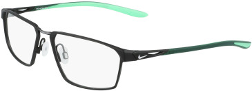 Nike NIKE 4310 glasses in Satin Black/Electro Green