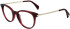 Lanvin LNV2613 glasses in Deep Red