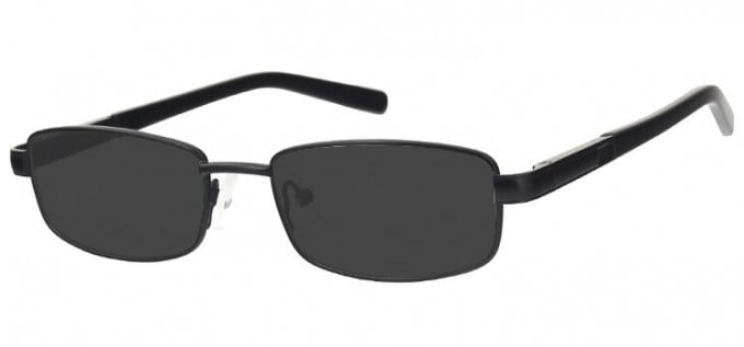 Sunglasses in Matt Black