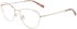 Marchon M-4012 glasses in Rose Gold