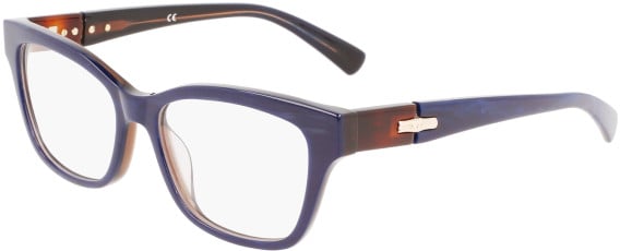 Longchamp LO2697 glasses in Blue Stone/Brown