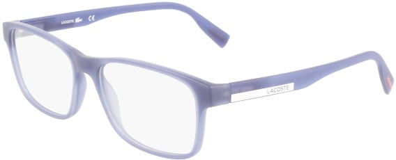 Lacoste L3649-52 glasses in Matte Blue Lumi