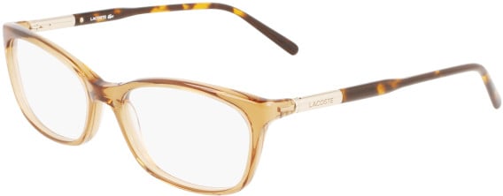 Lacoste L2900 glasses in Transparent Brown
