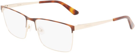 Calvin Klein CK22102 glasses in Havana/Gold
