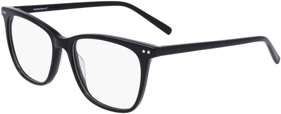 Marchon M-5507-51 glasses in Black/Horn