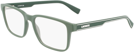 Lacoste L2895 glasses in Matte Green