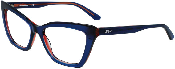 Karl Lagerfeld KL6063 glasses in Blue Trilayer