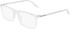 Converse CV8001 glasses in Crystal Clear