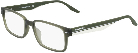 Converse CV5009 glasses in Matte Crystal Dark Moss