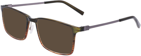 Flexon FLEXON EP8009 sunglasses in Olive/Whiskey Gradient