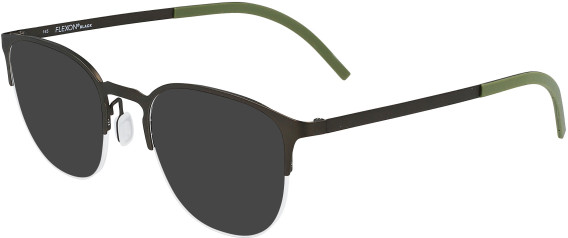 Flexon Black FLEXON B2035 sunglasses in Matte Gunmetal