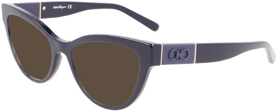Ferragamo SF2920 sunglasses in Dark Blue