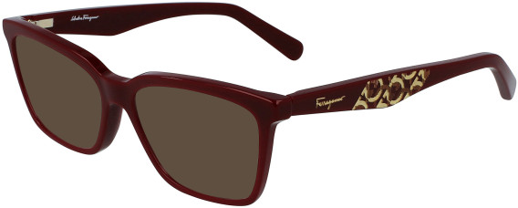 Ferragamo SF2904 sunglasses in Burgundy