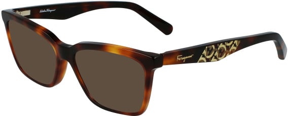 Ferragamo SF2904 sunglasses in Tortoise