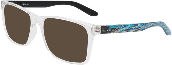Dragon DR2032 sunglasses in Clear Crystal/Blue Resin
