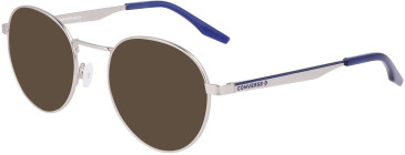 Converse CV1010 sunglasses in Satin Silver