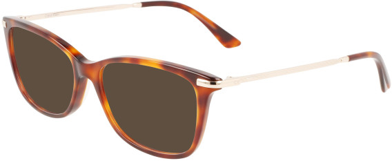 Calvin Klein CK22501-54 sunglasses in Brown Havana