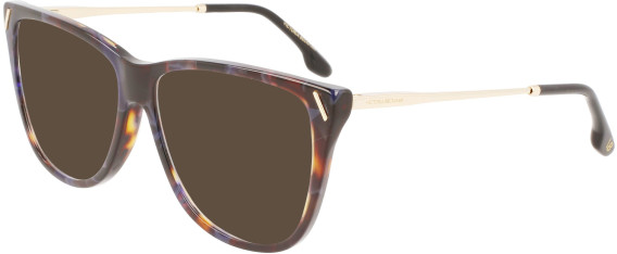 Victoria Beckham VB2636 sunglasses in Havana Blue