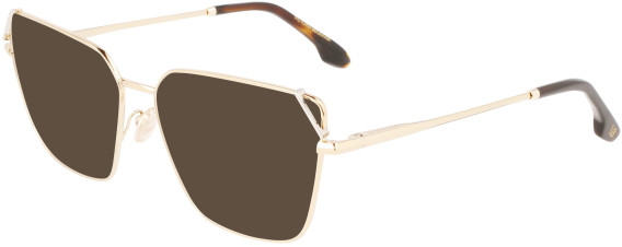 Victoria Beckham VB2126 sunglasses in Gold-Tortoise
